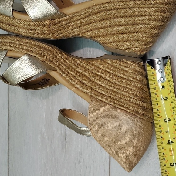 Euro By Sofft Womens Soft Comfort Espadrille Wedge Sandals Shoes sz 9M - Picture 9 of 13